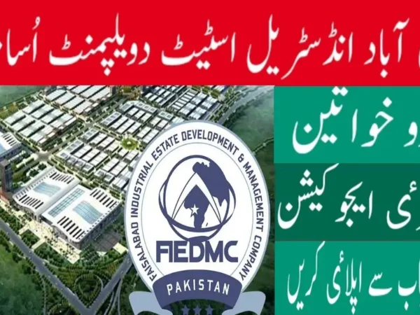 The Latest Government Jobs in FIEDMC Faisalabad Industrial Estate Development